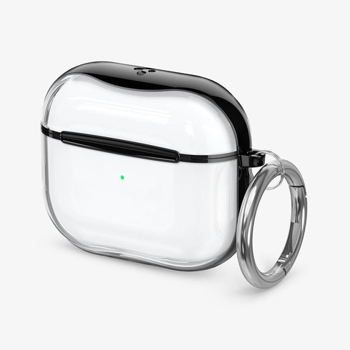 ACS05481 - Apple AirPods Pro 2 Case Ultra Hybrid in crystal clear showing the front